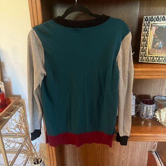 TED BAKER COLOR BLOCK SWEATER - Picture 2 of 5